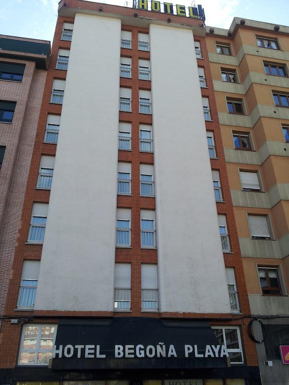 Hotel Begona Playa Gijón Exterior foto